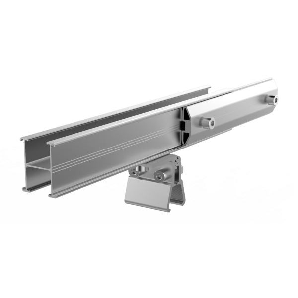 Solar roof H rail