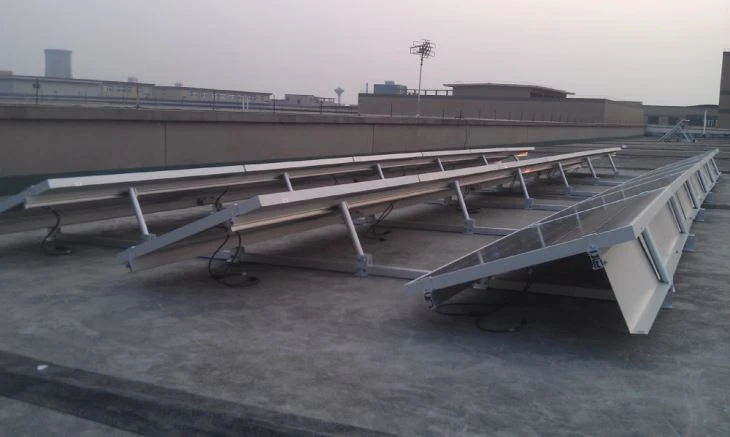 PV Solè do kay Ballasted Estrikti Sipò Solè Panel
