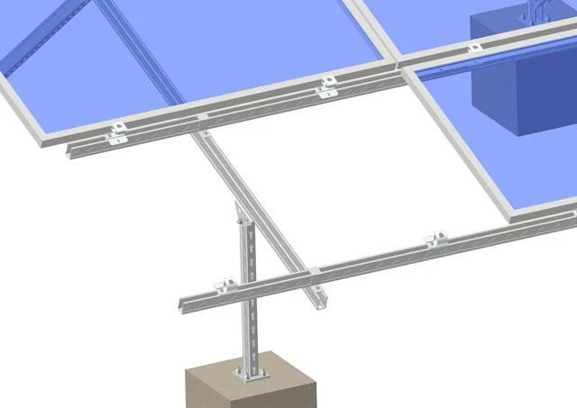 Solè sistèm racking C-asye solè Estrikti Design