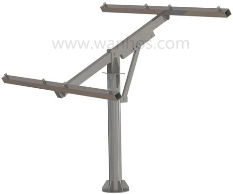 Lachin Panel Solè Pòl Mounting System faktori
