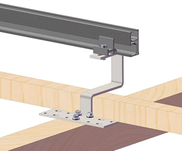 Super Roof Solar Panels Racking Flashing Hook