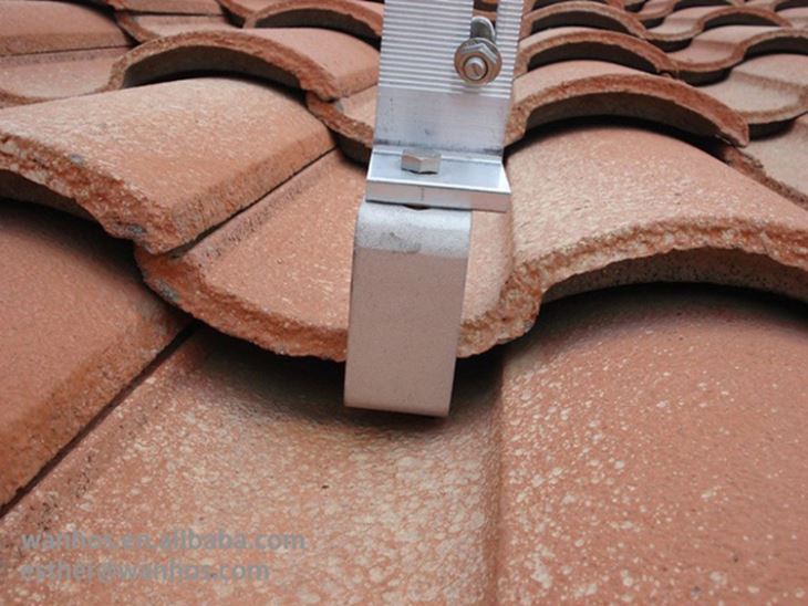 Cheap Chinese Manufacturer Solar Tile Roof Racking System