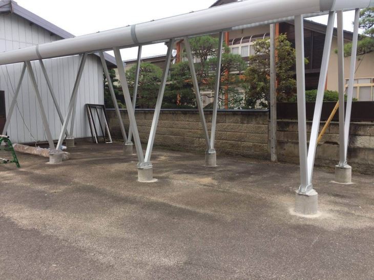 Solar Energy Bracket Carport Aluminum Mounting System For Solar Power Car Parking Installation