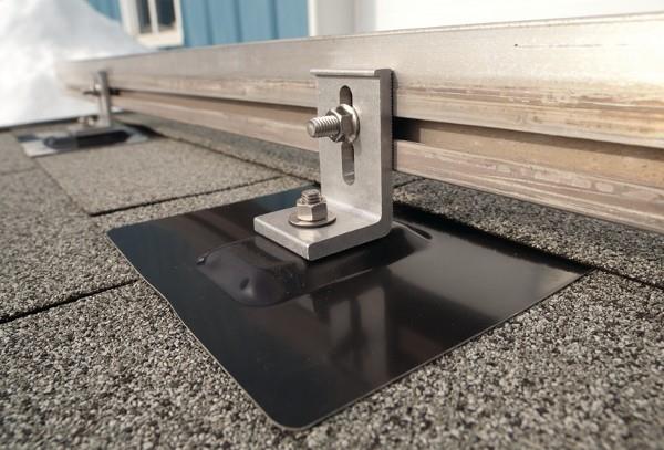 Solar Flashing Hook For Waterproof Solar Roof Racking System