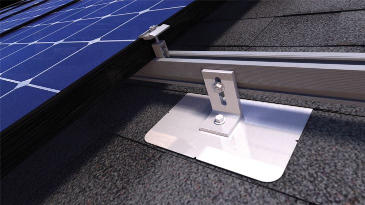Solar Flashing Hook For Waterproof Solar Roof Racking System