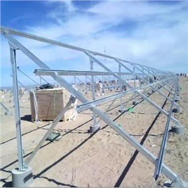 Ballasted Ground Mount Solar Racking