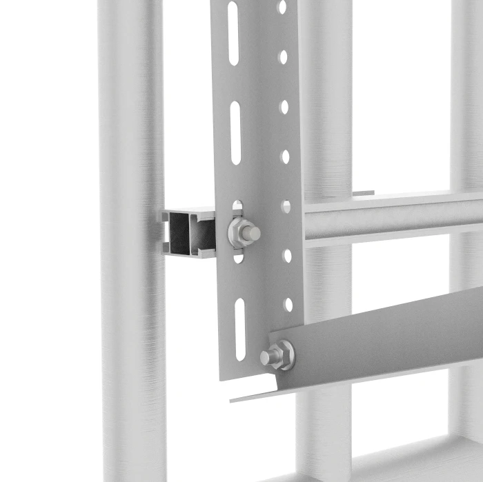 Adjustable Angle Solar Balcony Racking System